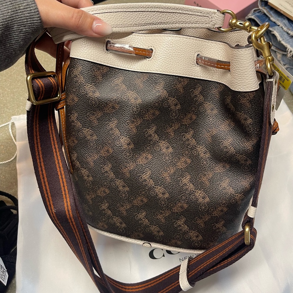 Coach bucket purse